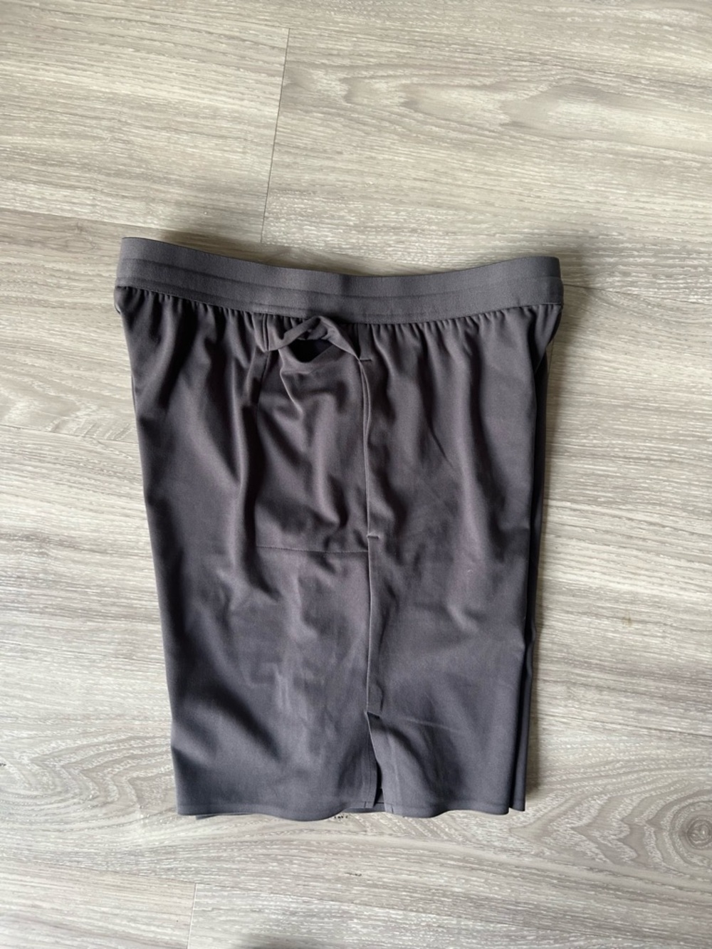 Calvin Klein | Soft Stretch Sport Knit Workout Shorts in Charcoal Grey (X-Small) - Picture 5 of 13
